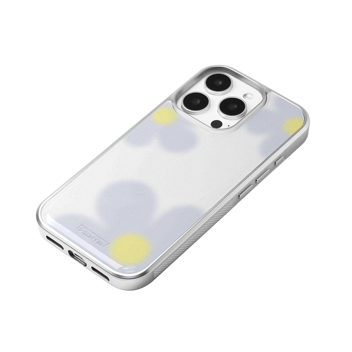 White Soft Daisy Soft Epoxy iPhone Case