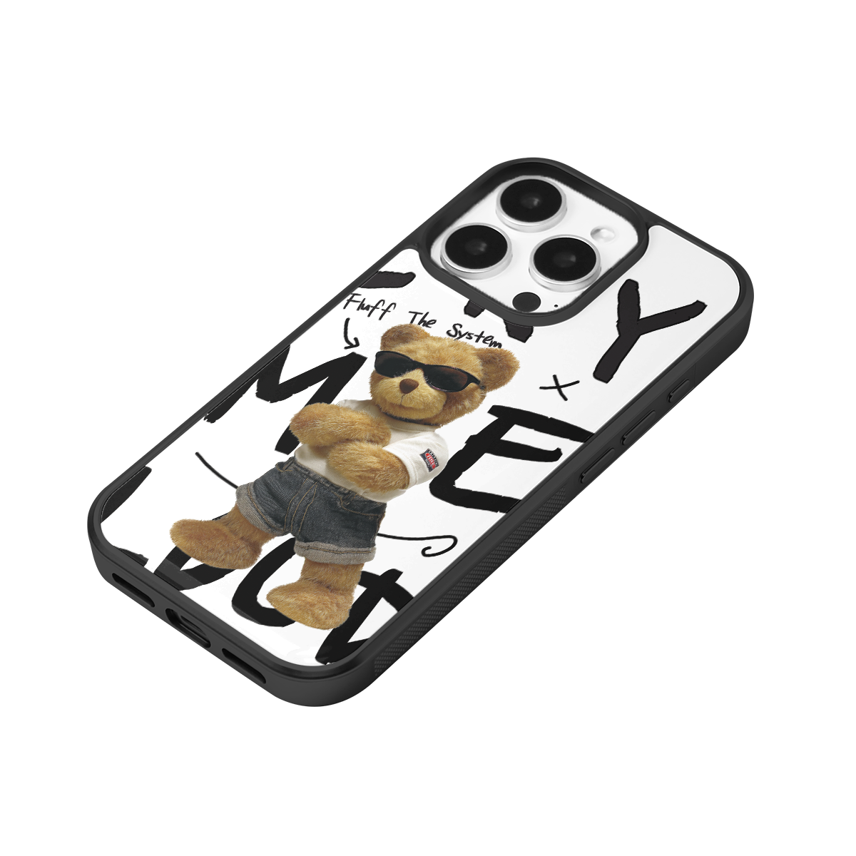 Fluff the System Soft Epoxy iPhone Case