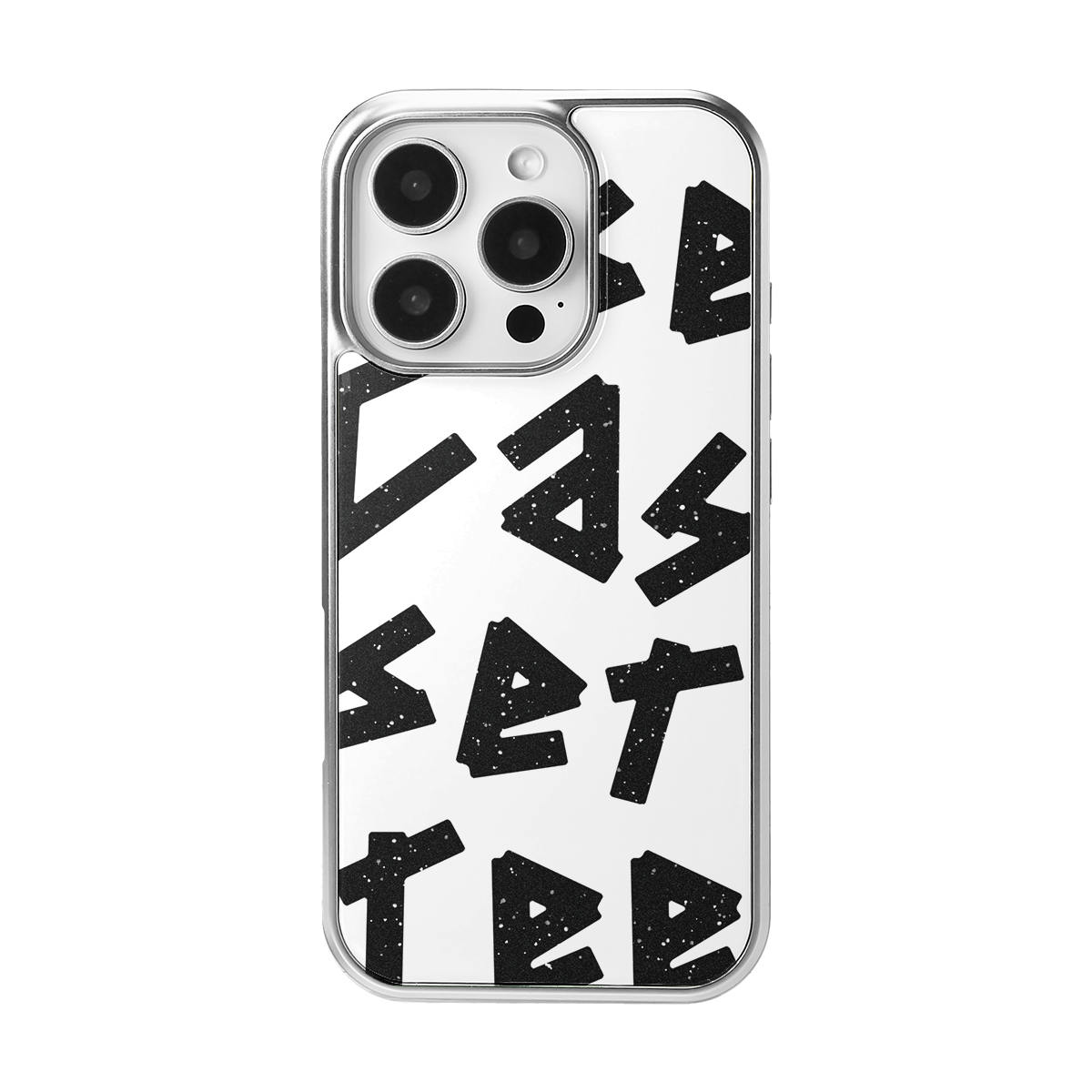 Tag Me White Soft Epoxy iPhone Case