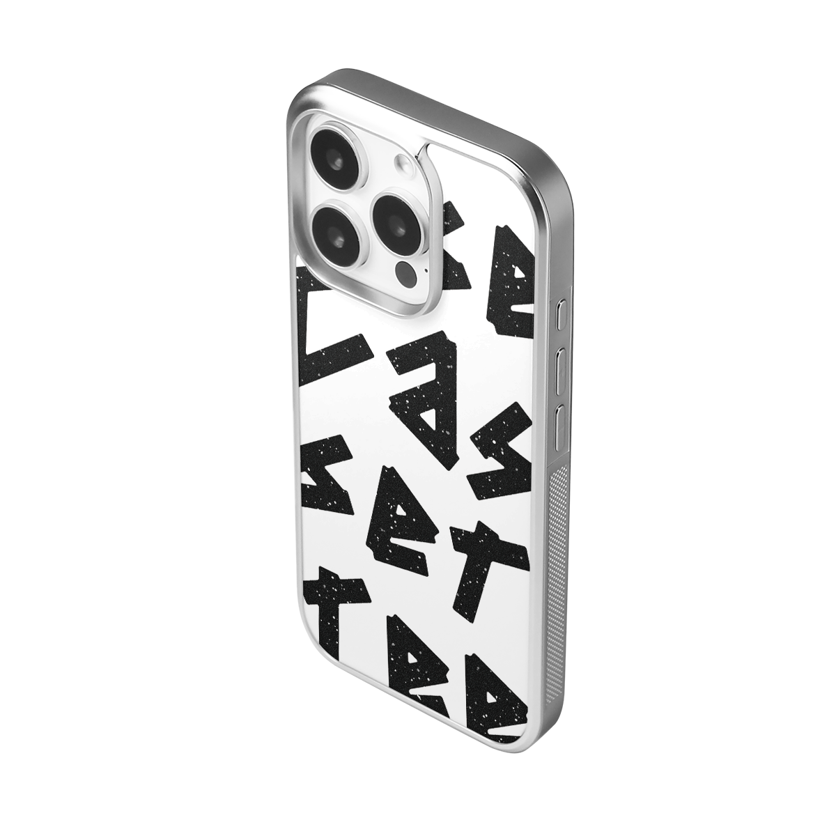 Tag Me White Soft Epoxy iPhone Case