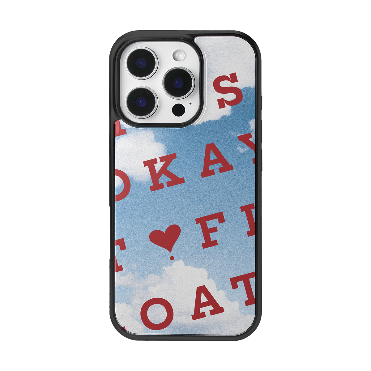 Love Float Soft Epoxy iPhone Case