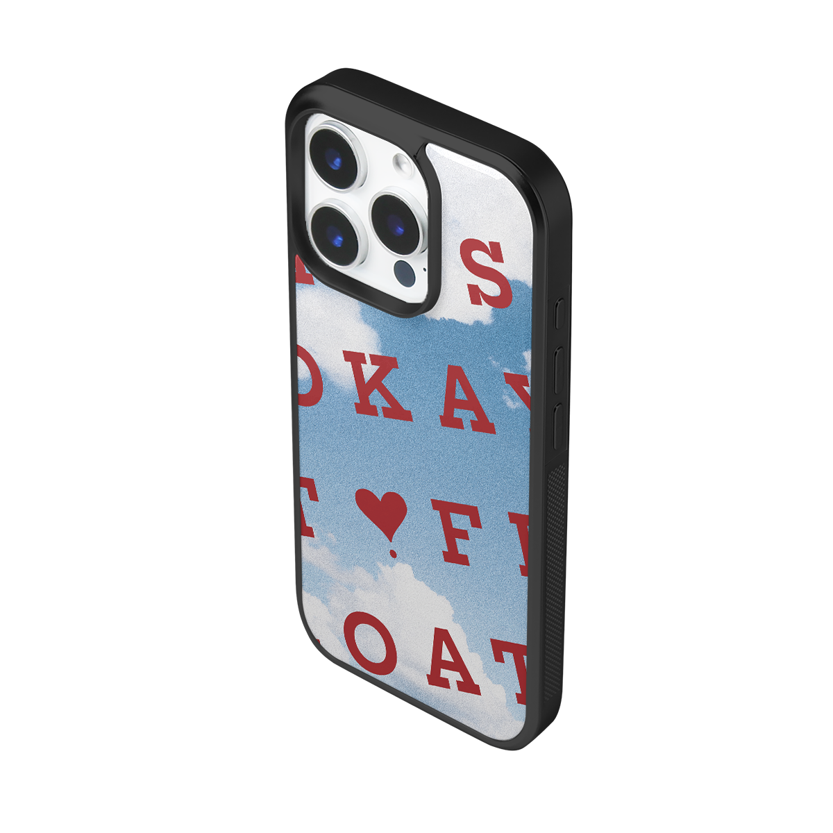 Love Float Soft Epoxy iPhone Case