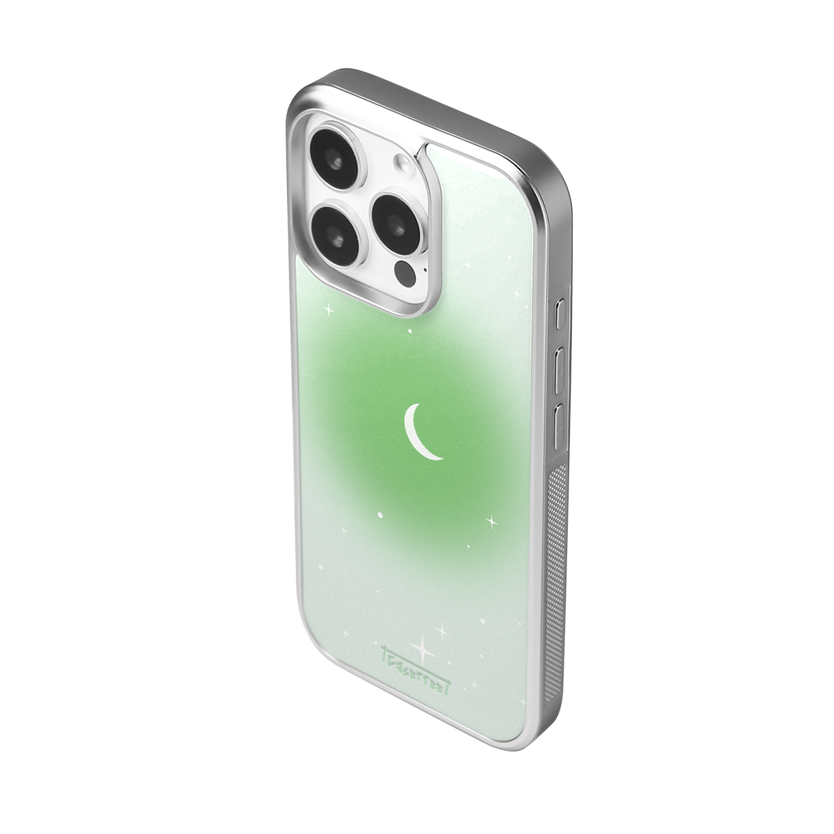 Moon Green Soft Epoxy iPhone Case