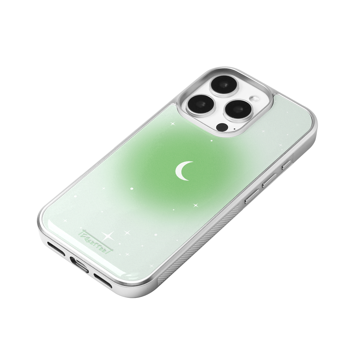 Moon Green Soft Epoxy iPhone Case