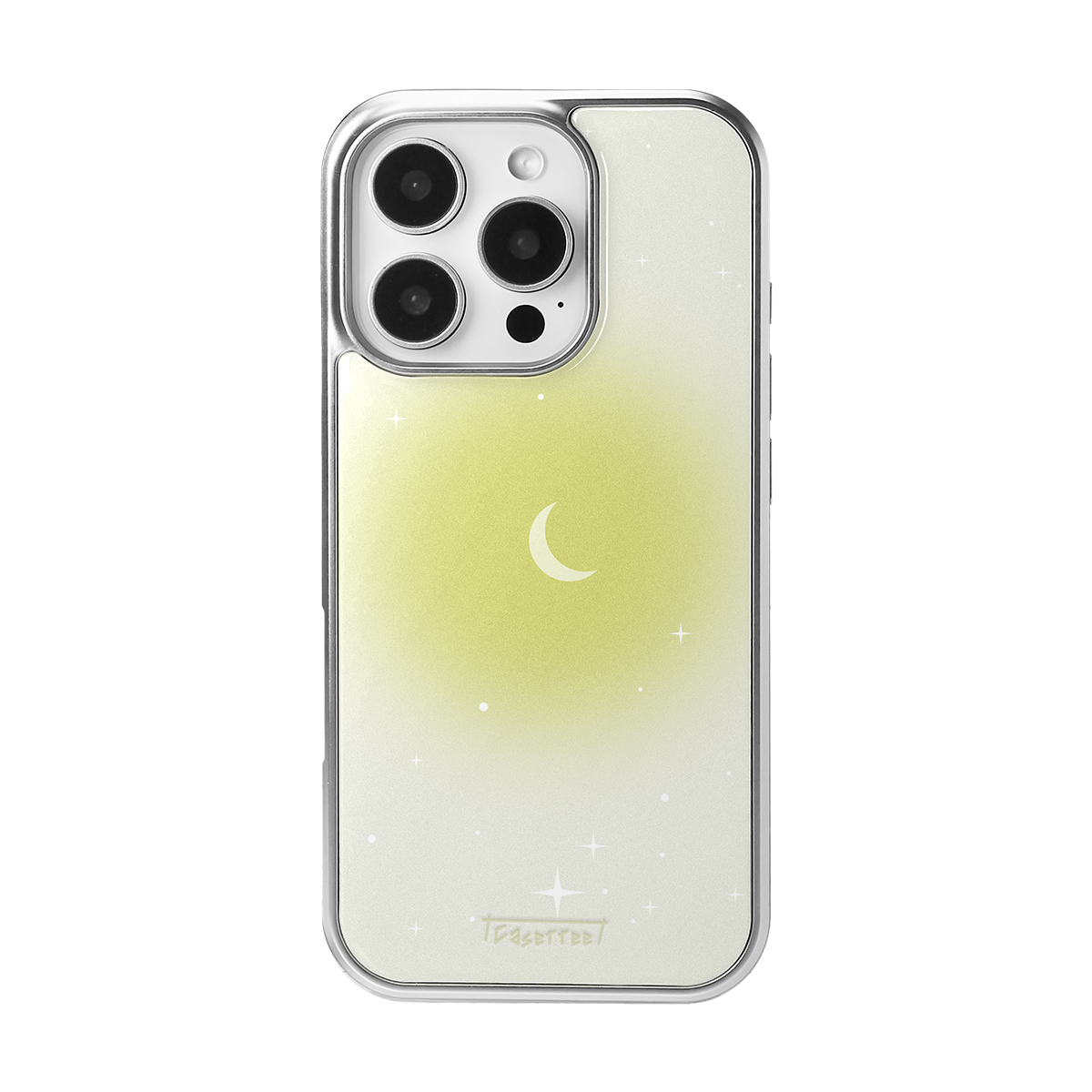 Moon Yellow Soft Epoxy iPhone Case