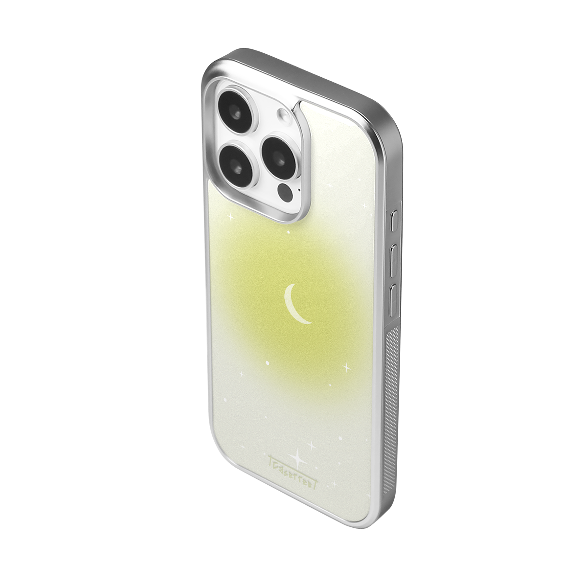 Moon Yellow Soft Epoxy iPhone Case