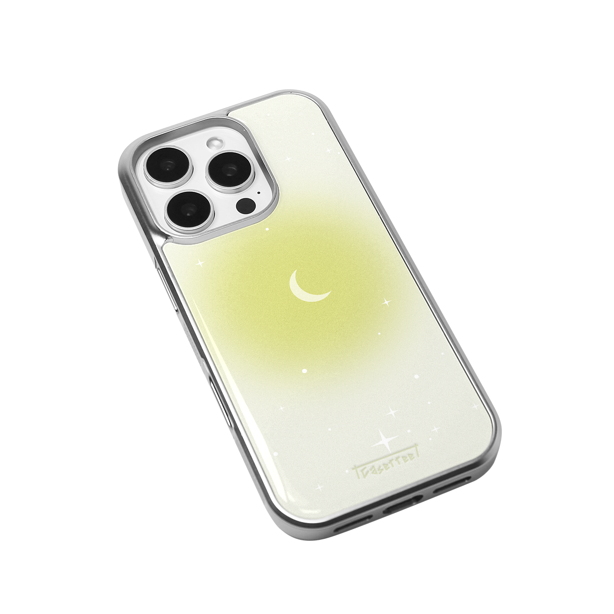 Moon Yellow Soft Epoxy iPhone Case