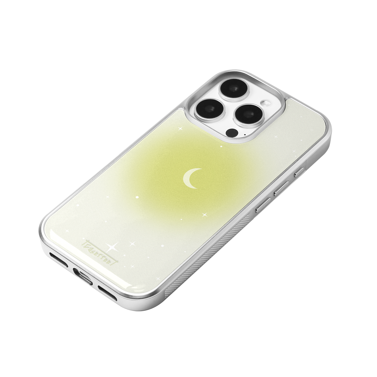 Moon Yellow Soft Epoxy iPhone Case
