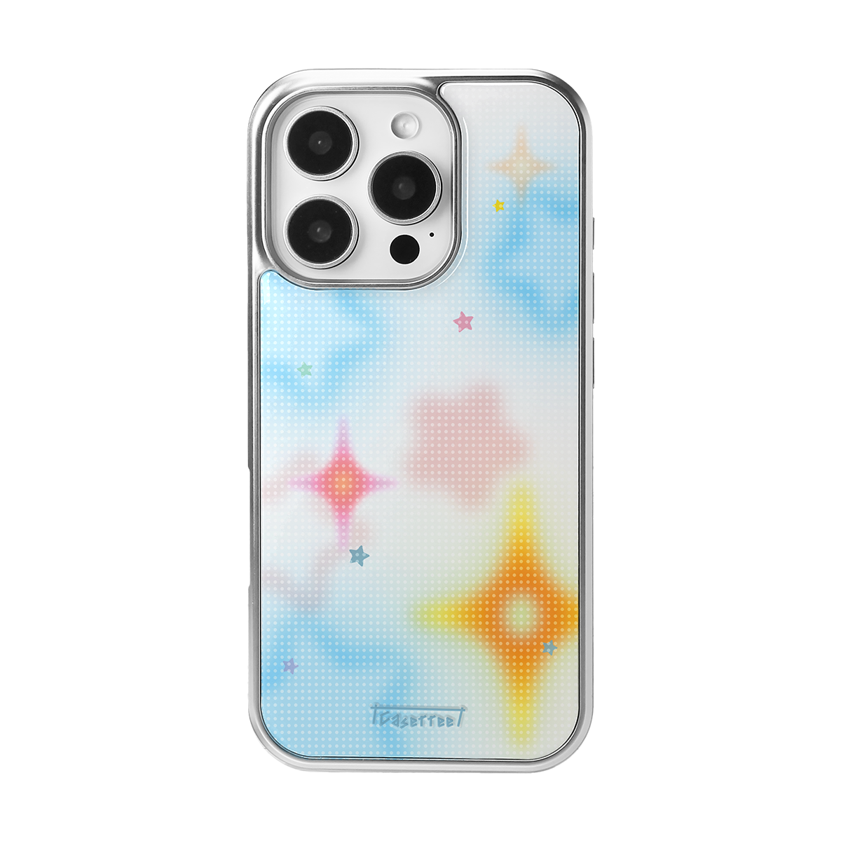 Blue Star Pop Soft Epoxy iPhone Case