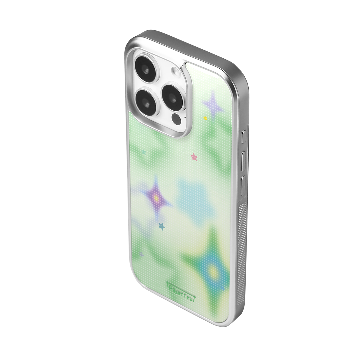 Green Star Pop Soft Epoxy iPhone Case