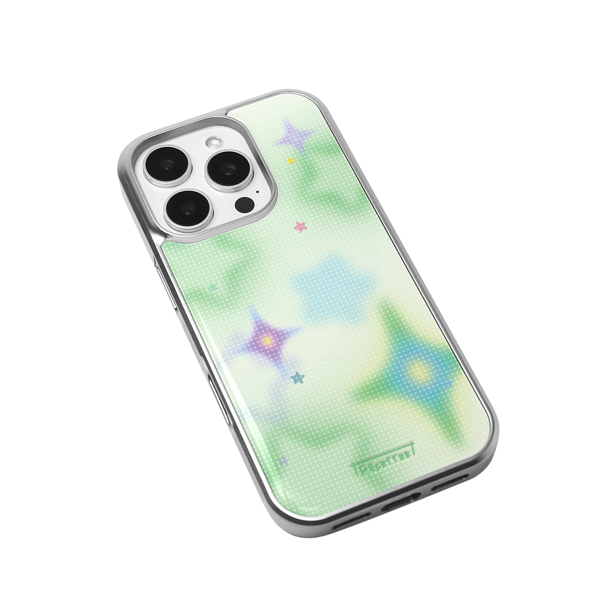 Green Star Pop Soft Epoxy iPhone Case