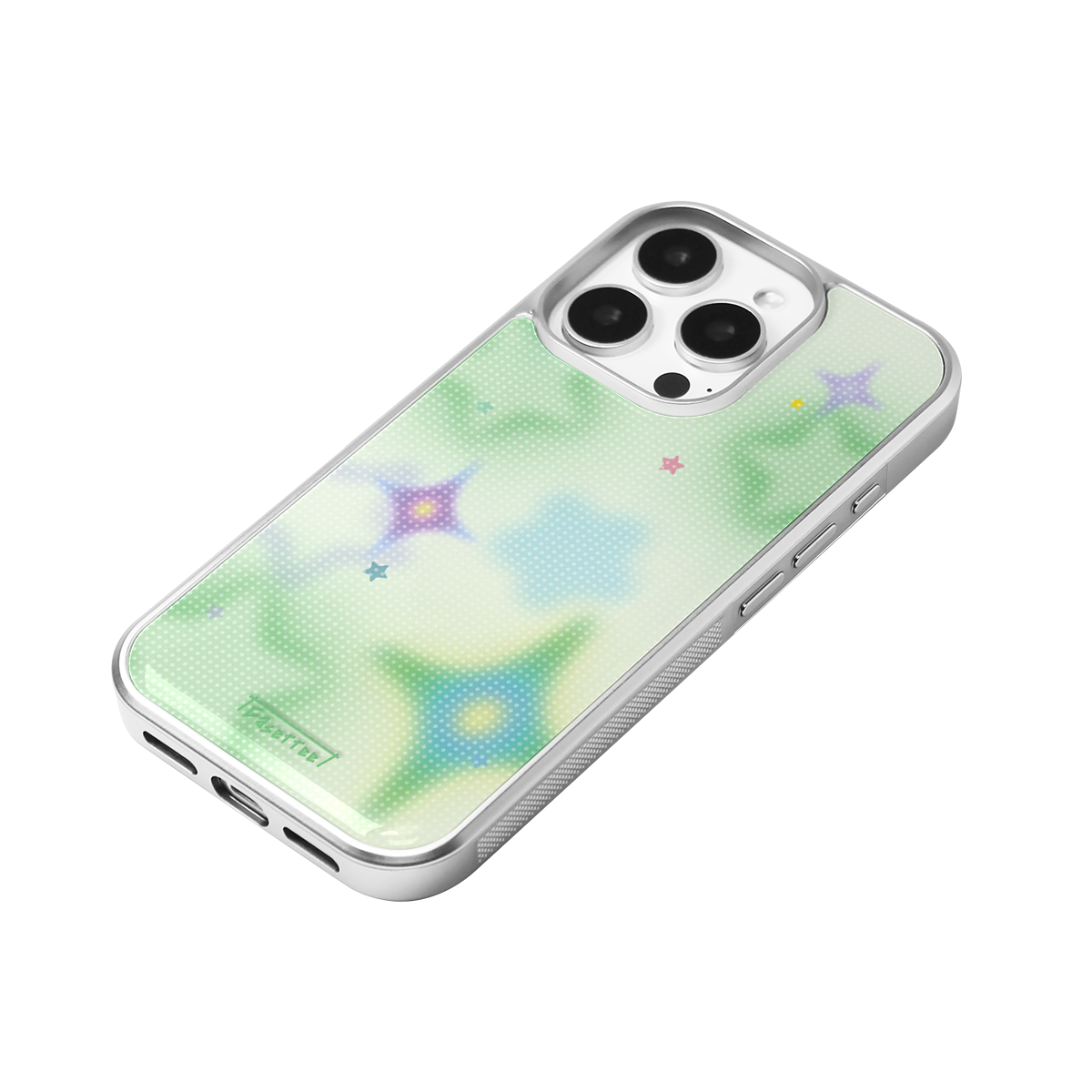 Green Star Pop Soft Epoxy iPhone Case