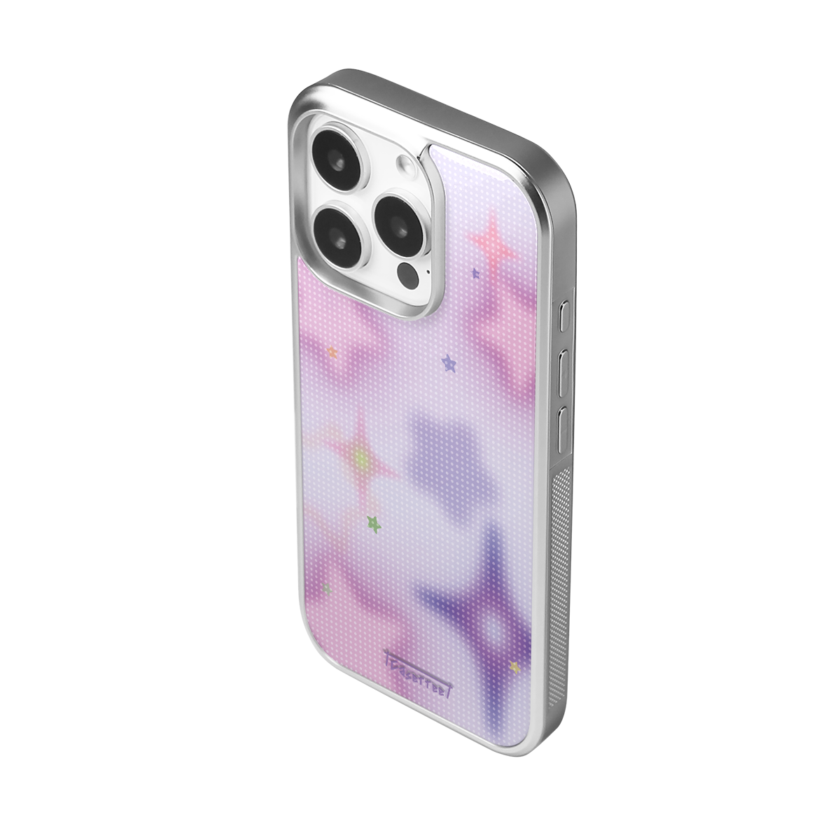 Purple Star Pop Soft Epoxy iPhone Case